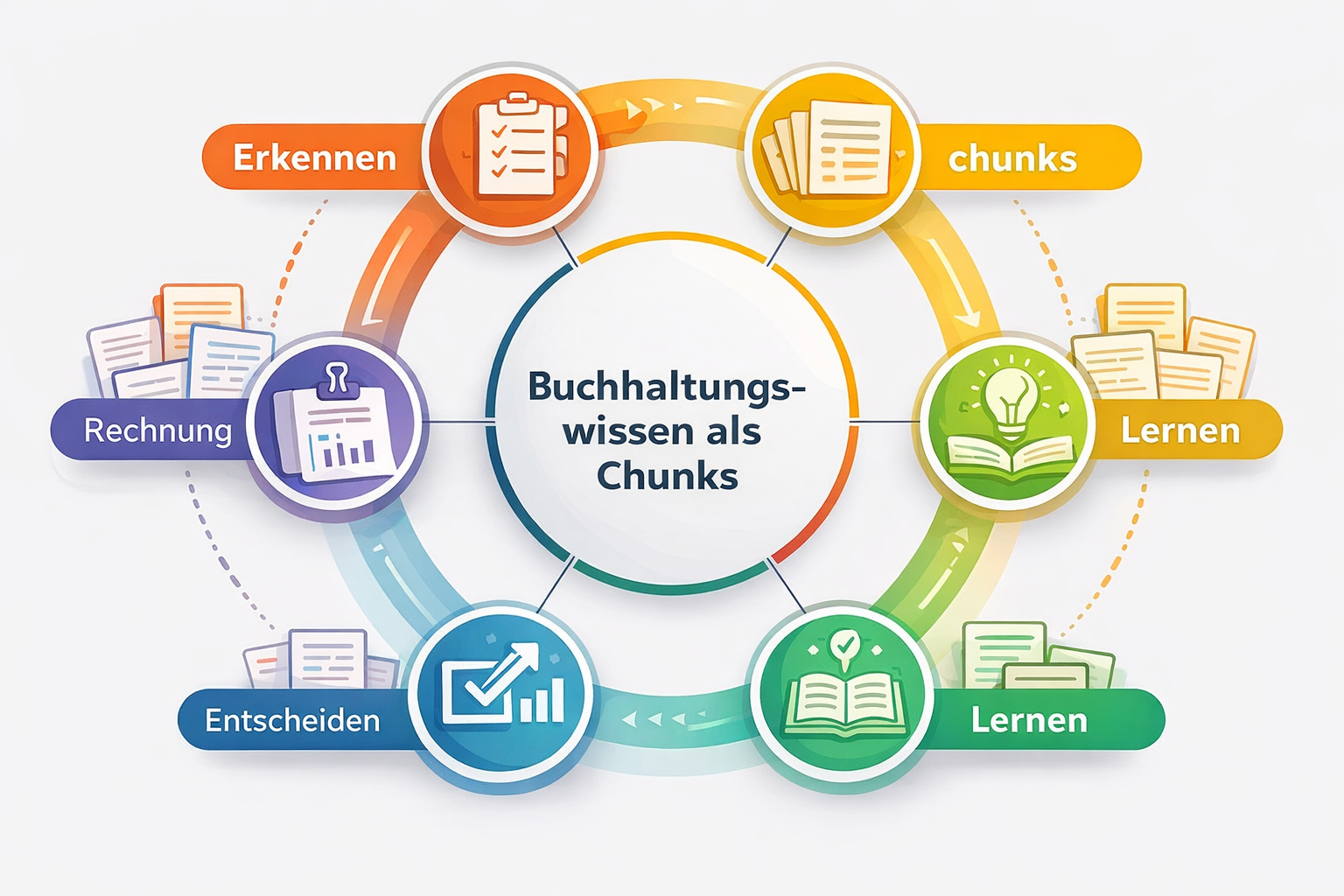 Chunks-Grafik zum RAG-Workflow